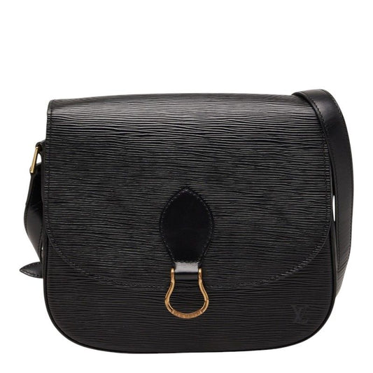 Louis Vuitton Epi Saint Cloud Crossbody Shoulder Bag Noir Black Leather