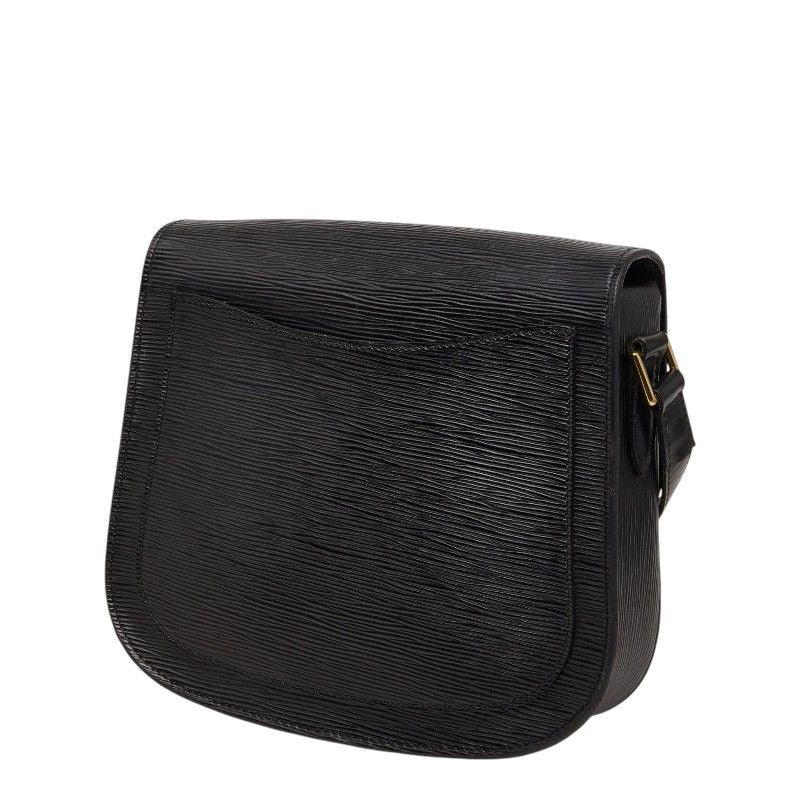 Louis Vuitton Epi Saint Cloud Crossbody Shoulder Bag Noir Black Leather — view 2