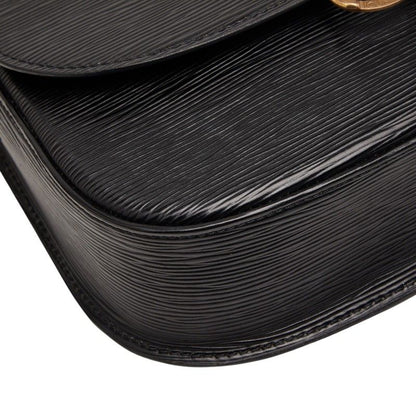 Louis Vuitton Epi Saint Cloud Crossbody Shoulder Bag Noir Black Leather — view 5