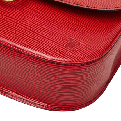 Louis Vuitton Epi Saint Cloud Crossbody Shoulder Bag Castilian Red Leather — view 4
