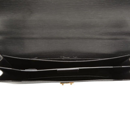 Louis Vuitton Epi Serviette Conseil Business Briefcase Noir Black Leather 1 — view 9
