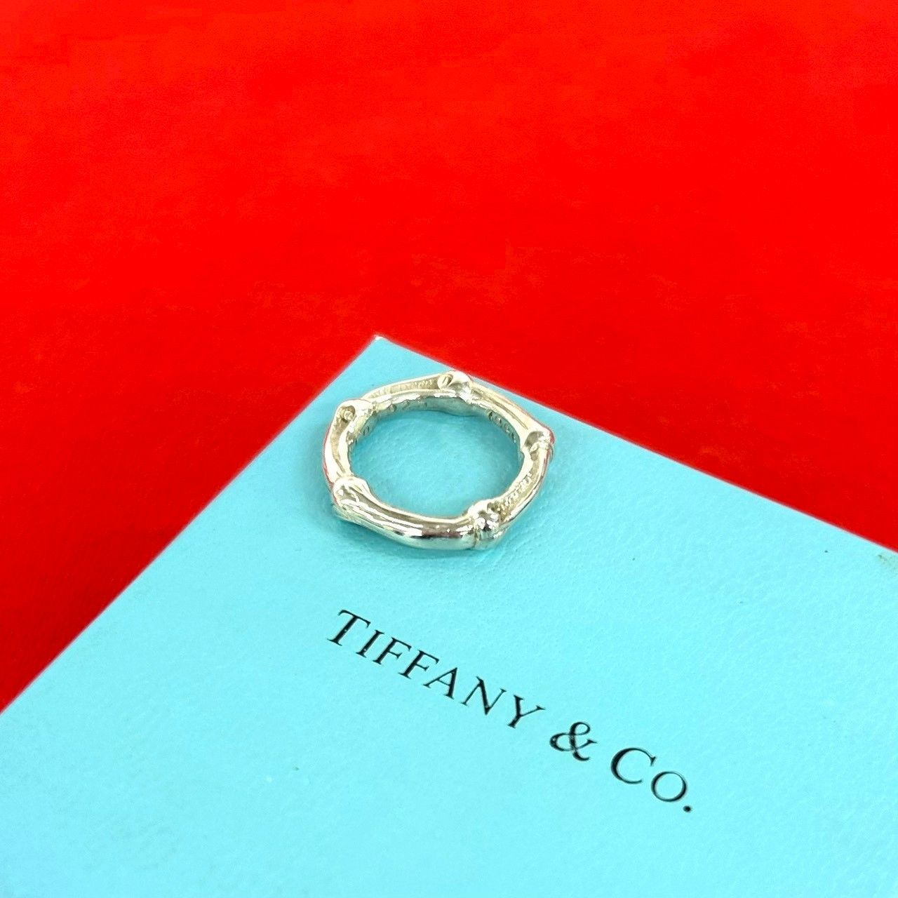 Tiffany & Co Bamboo 925 Sterling Silver Ring
