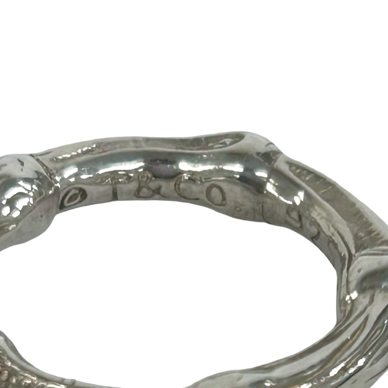 Tiffany & Co Bamboo 925 Sterling Silver Ring — view 3