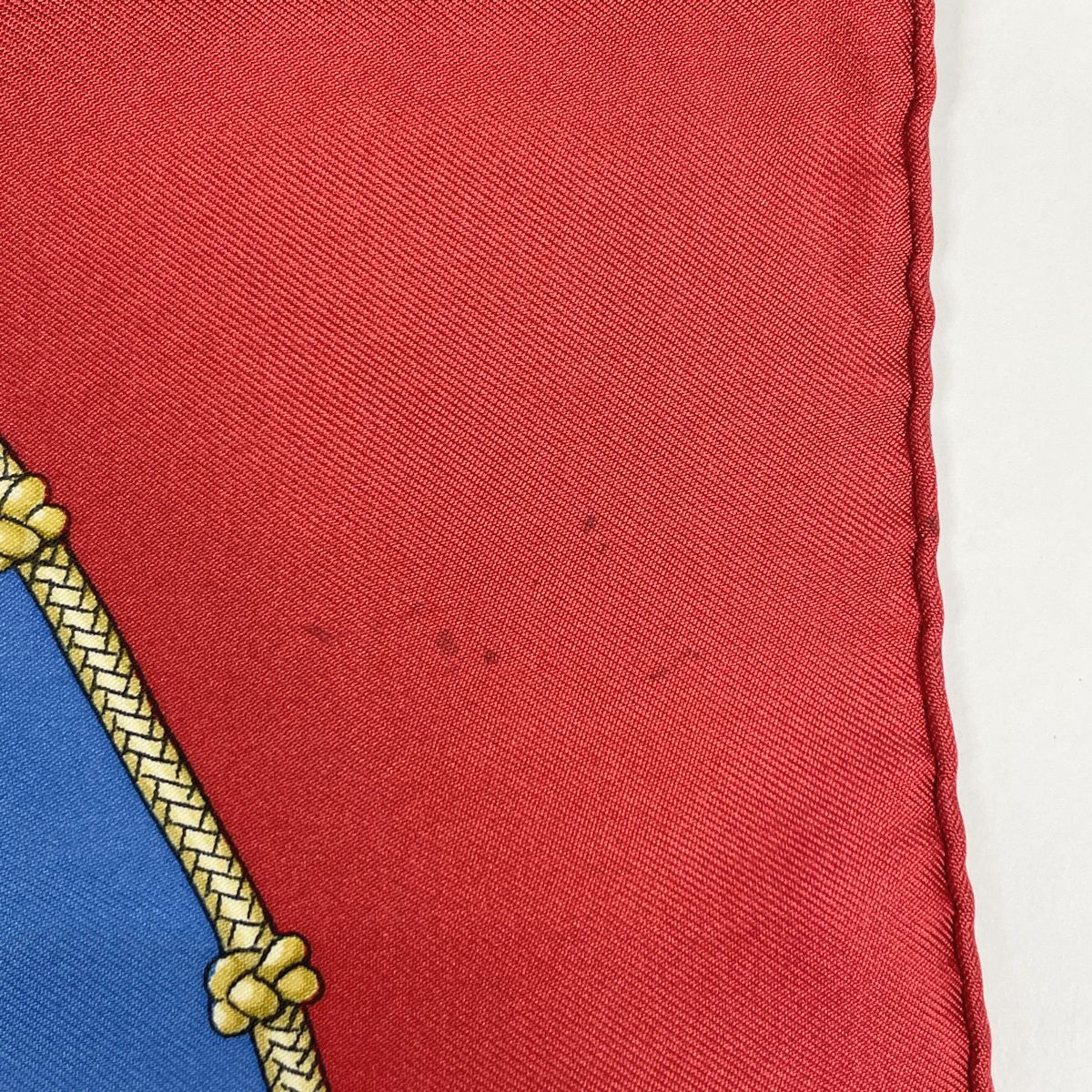 Hermes Carre 90 Pampa Prairie Scarf Silk Red Multicolor — view 4