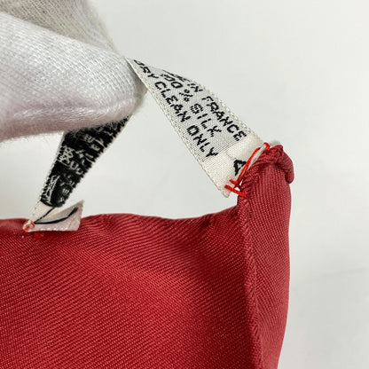 Hermes Carre 90 Pampa Prairie Scarf Silk Red Multicolor — view 3