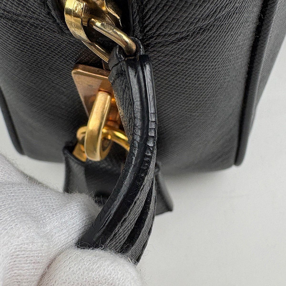 Prada Handbag Saffiano Leather Nero — view 5