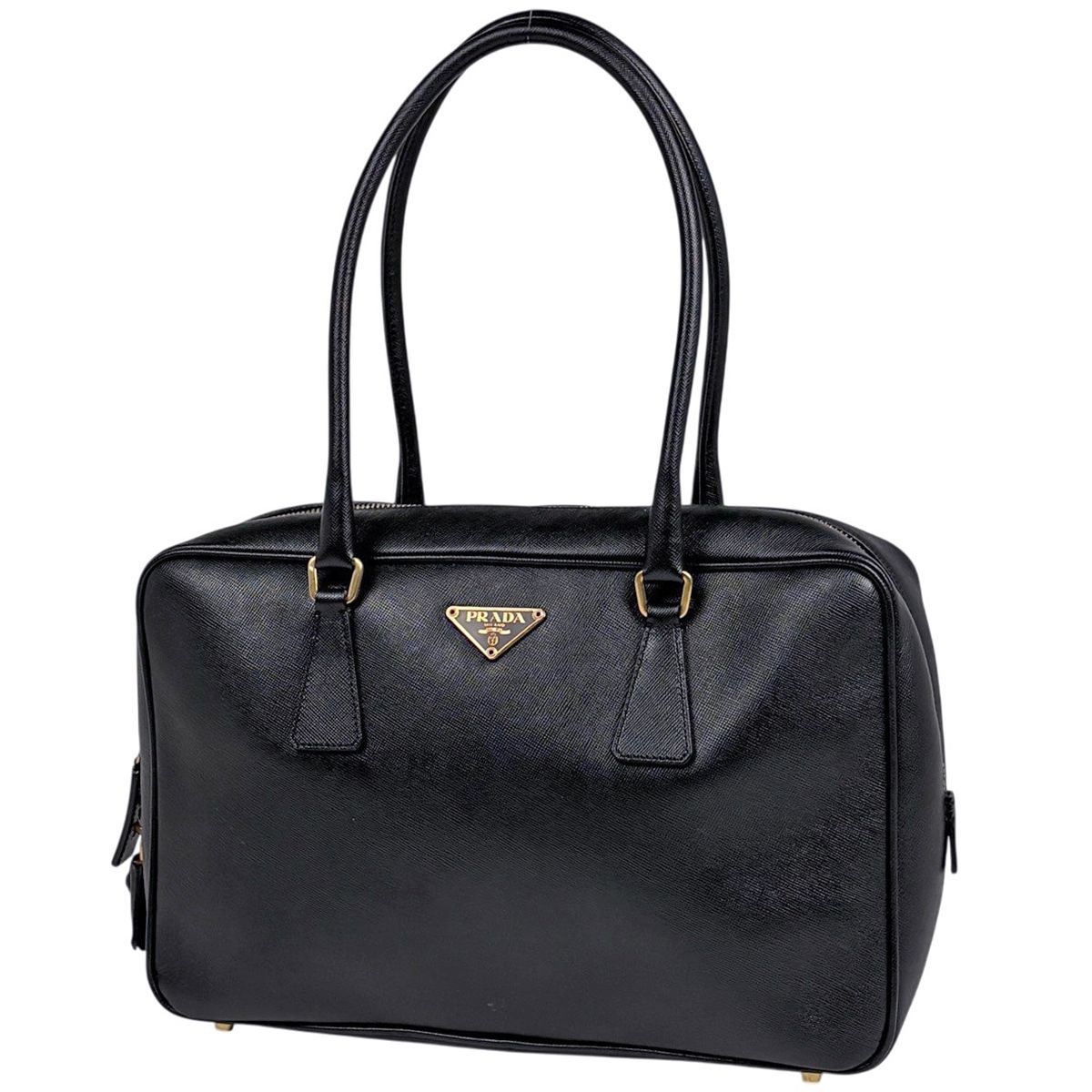 Prada Handbag Saffiano Leather Nero