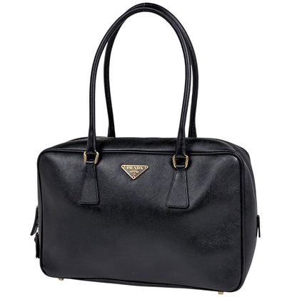 Prada Handbag Saffiano Leather Nero