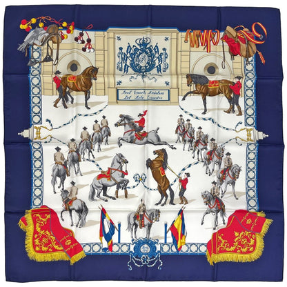 Hermes Carre 90 Real Escuela Andaluza Del Arte Ecuestre Royal Andalusian