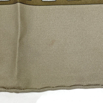 Hermes Carre 90 Axis Mundi of the World Scarf Silk Gray Multicolor — view 4