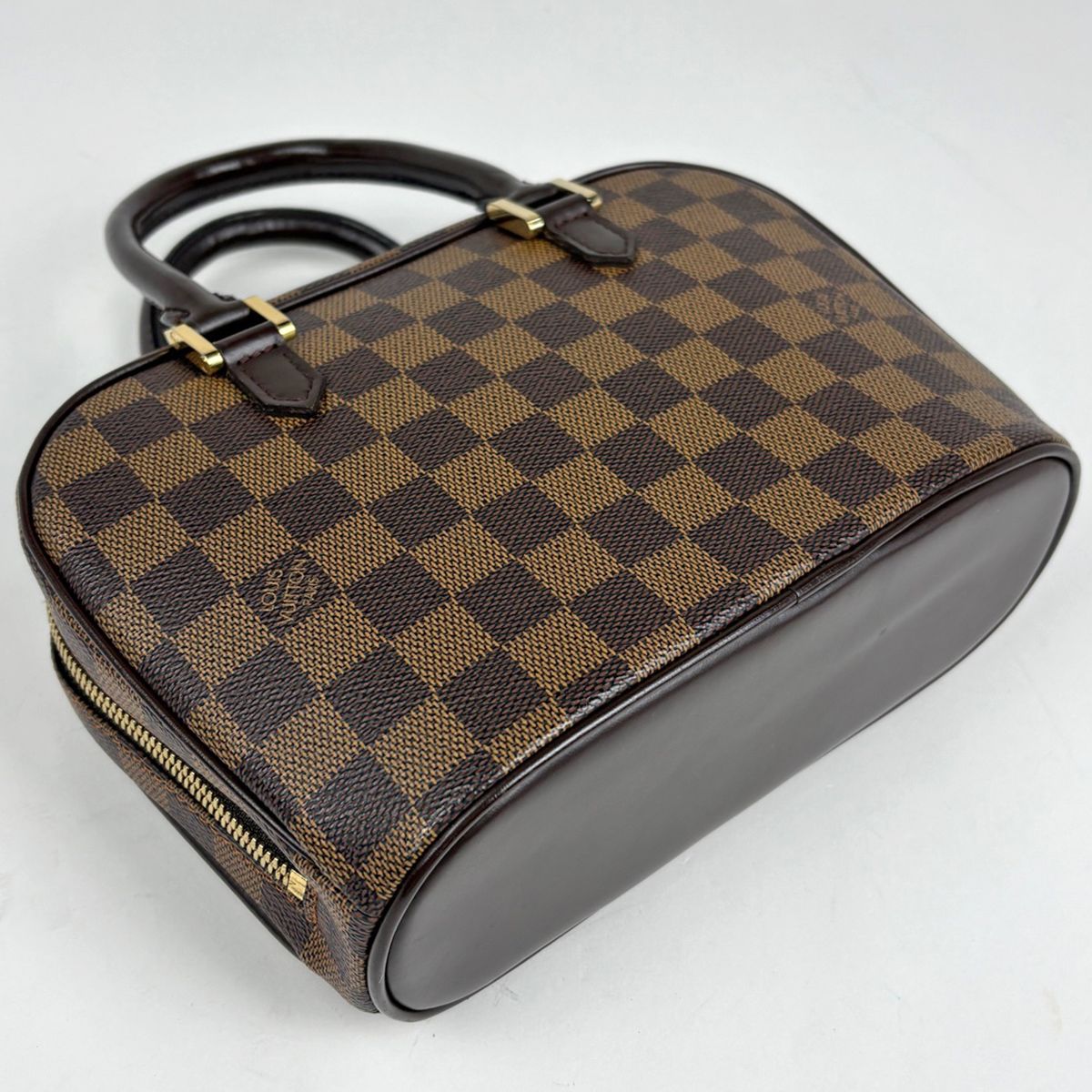 Louis Vuitton Saria Mini Handbag Damier Brown — view 2