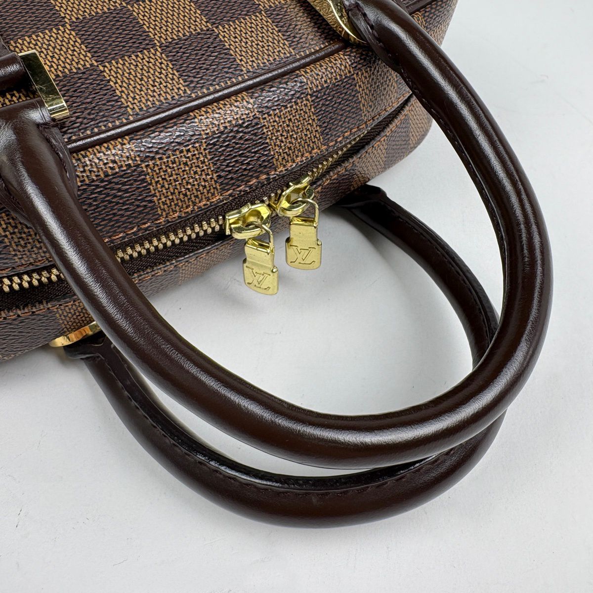 Louis Vuitton Saria Mini Handbag Damier Brown — view 4