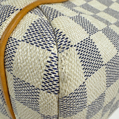 Louis Vuitton Totally MM Shoulder Bag Tote Damier Azur White — view 3