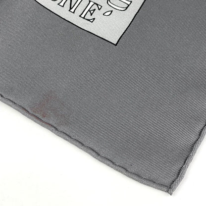 Hermes Carre 90 the Original New Orleans Creole Jazz Cles All Scarf Silk Gray — view 3