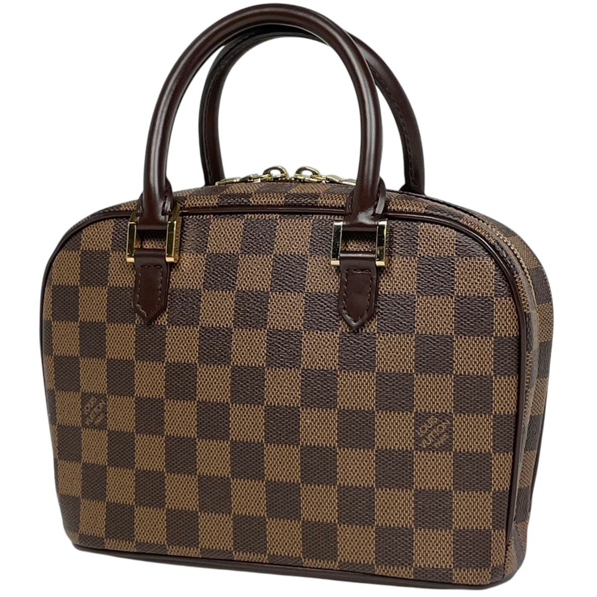 Louis Vuitton Saria Mini Handbag Damier Brown