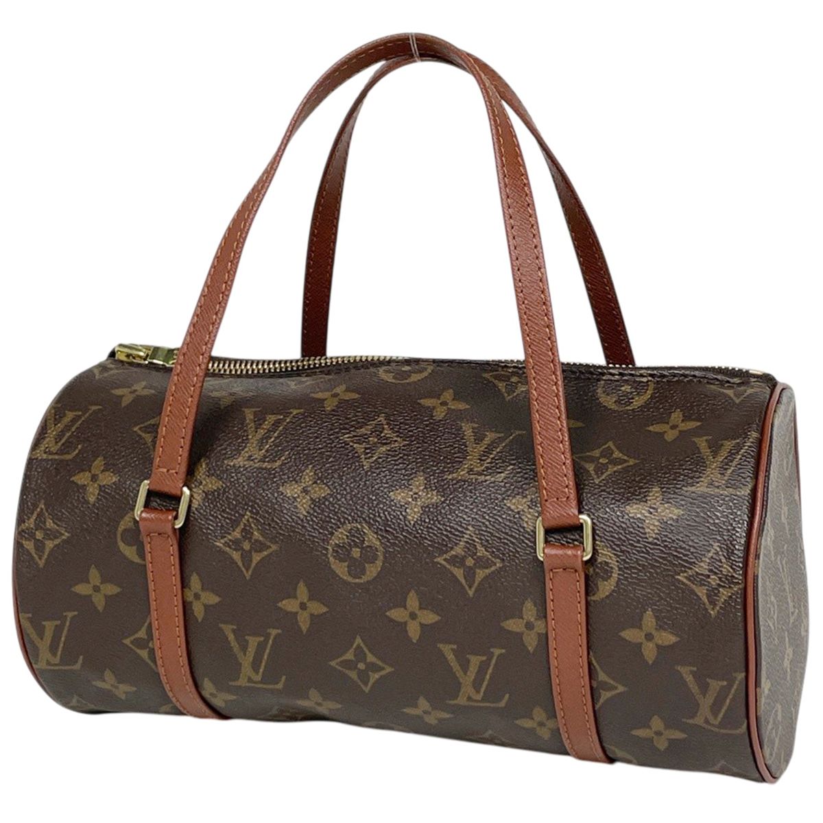 Louis Vuitton Papillon 26 Handbag Monogram Brown