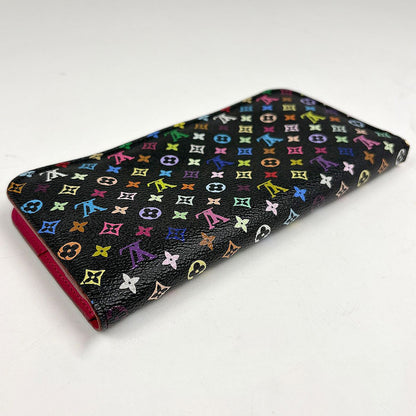 Louis Vuitton Portefeuille Insolite Wallet Bifold Monogram Multicolor Noir — view 2