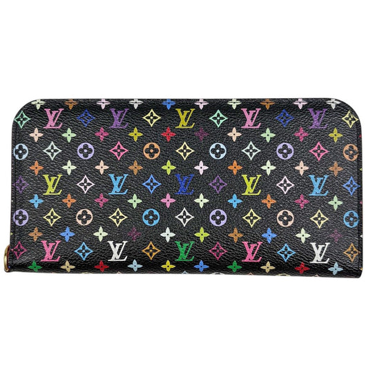 Louis Vuitton Portefeuille Insolite Wallet Bifold Monogram Multicolor Noir