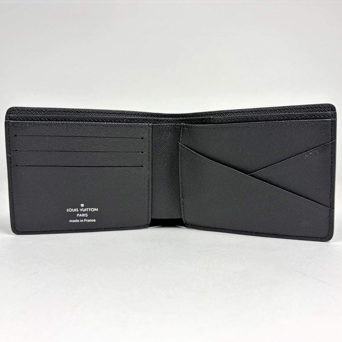 Louis Vuitton Portefeuille Multiple Billfold Card Holder Bifold Wallet Monogram — view 4