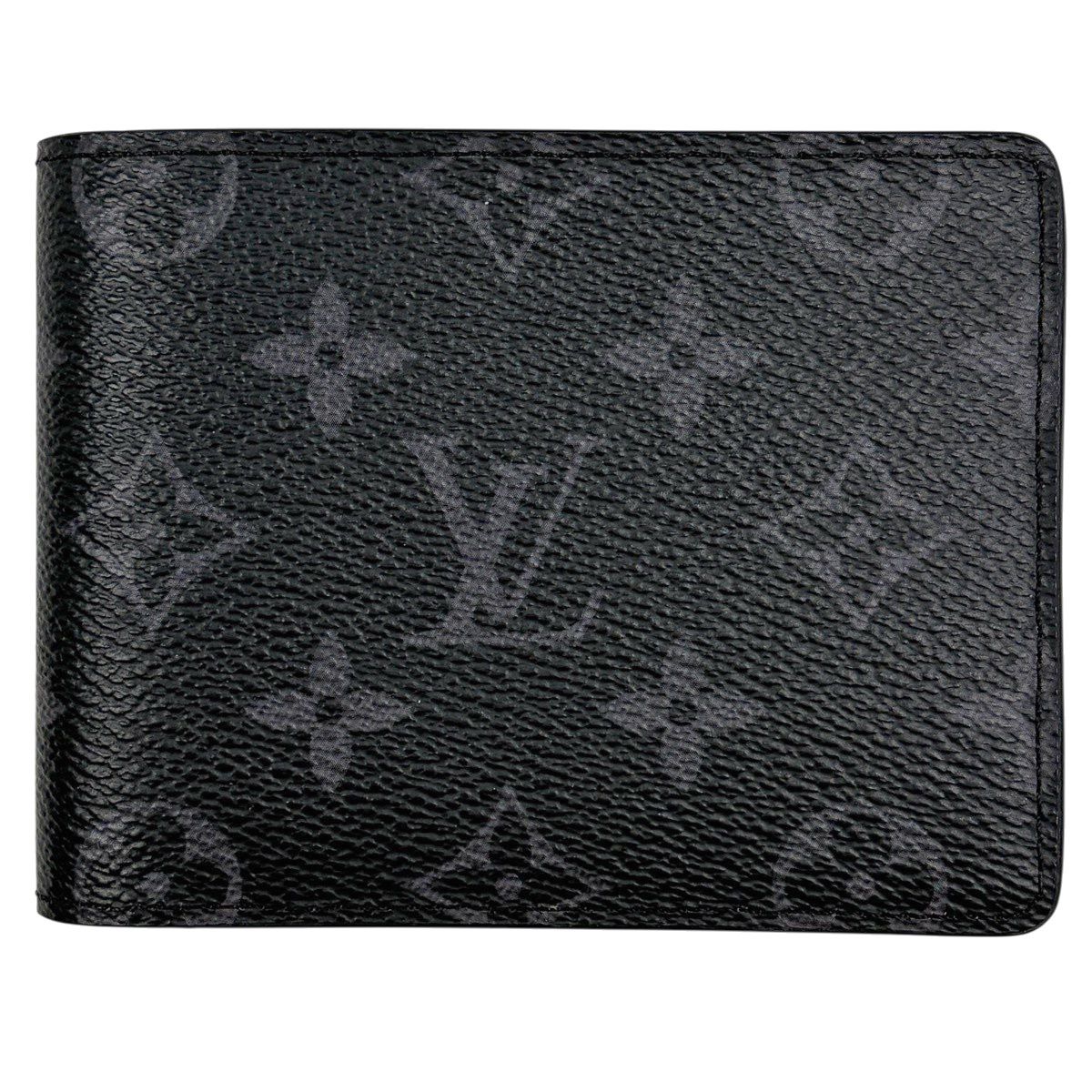 Louis Vuitton Portefeuille Multiple Billfold Card Holder Bifold Wallet Monogram