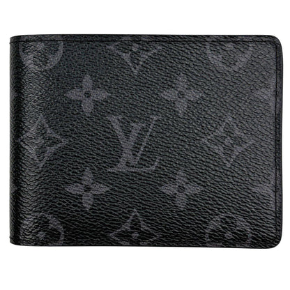 Louis Vuitton Portefeuille Multiple Billfold Card Holder Bifold Wallet Monogram