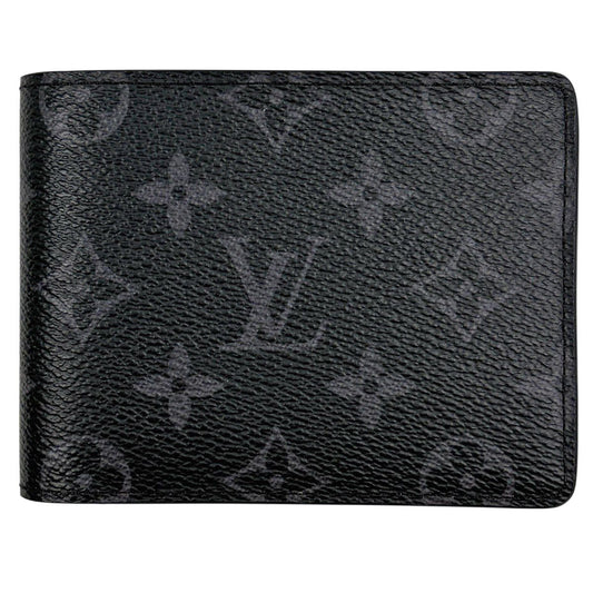 Louis Vuitton Portefeuille Multiple Billfold Card Holder Bifold Wallet Monogram