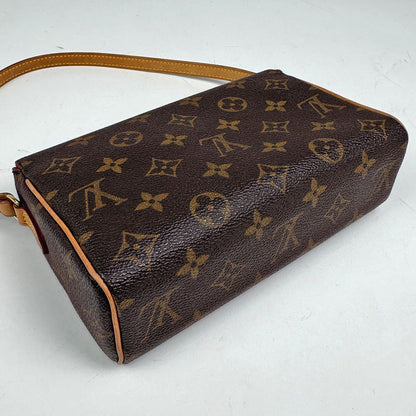 Louis Vuitton Recital Shoulder Handbag Monogram Brown — view 2