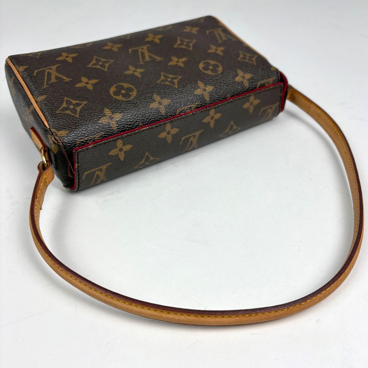 Louis Vuitton Recital Shoulder Handbag Monogram Brown — view 4