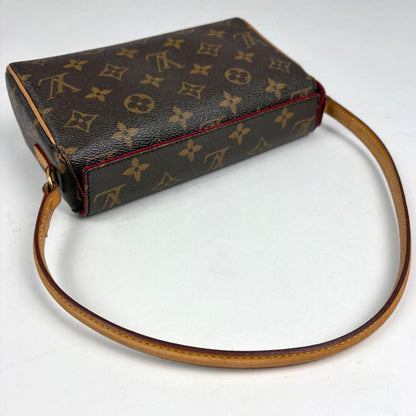 Louis Vuitton Recital Shoulder Handbag Monogram Brown — view 4
