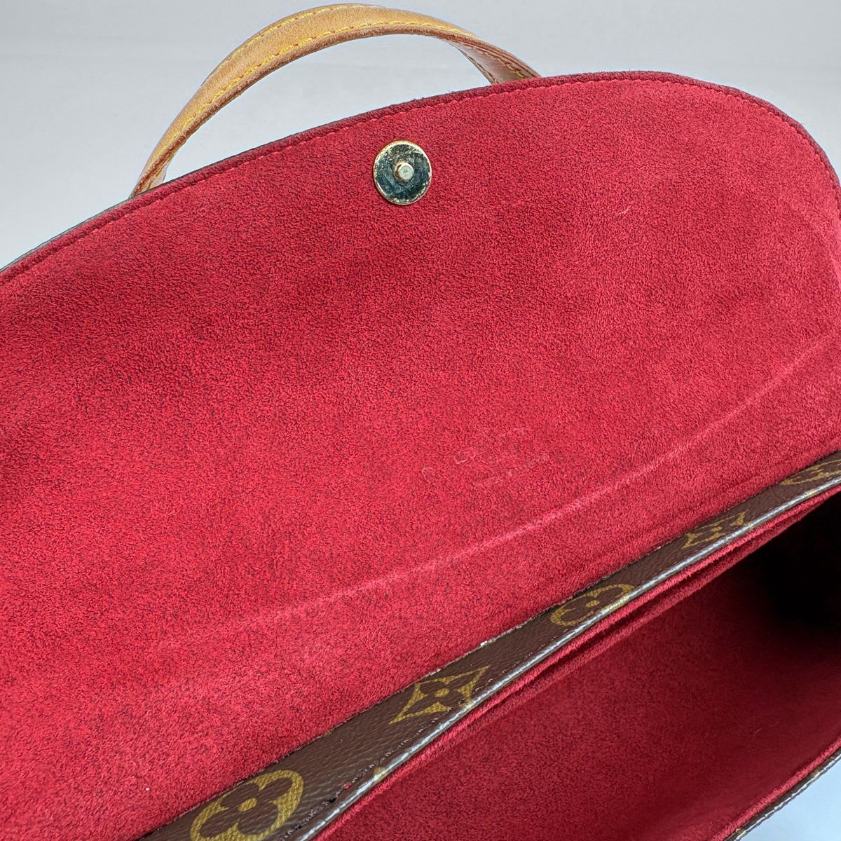 Louis Vuitton Sonatine Handbag Monogram Brown — view 5