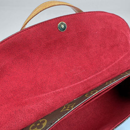 Louis Vuitton Sonatine Handbag Monogram Brown — view 5