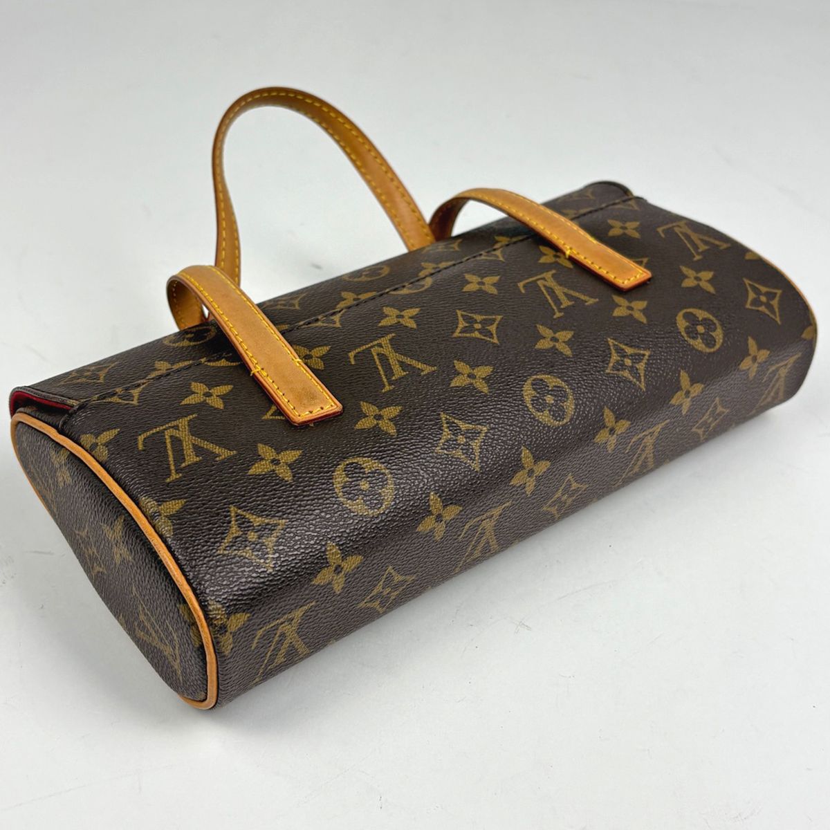 Louis Vuitton Sonatine Handbag Monogram Brown — view 2