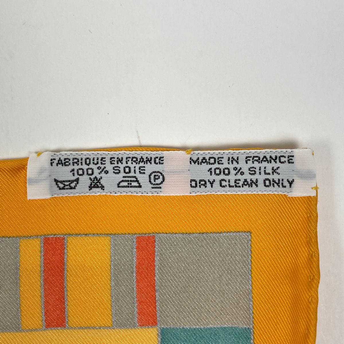 Hermes Carre 90 Prieres AU Vent Prayer in the Wind Scarf Silk Orange Multicolor — view 2