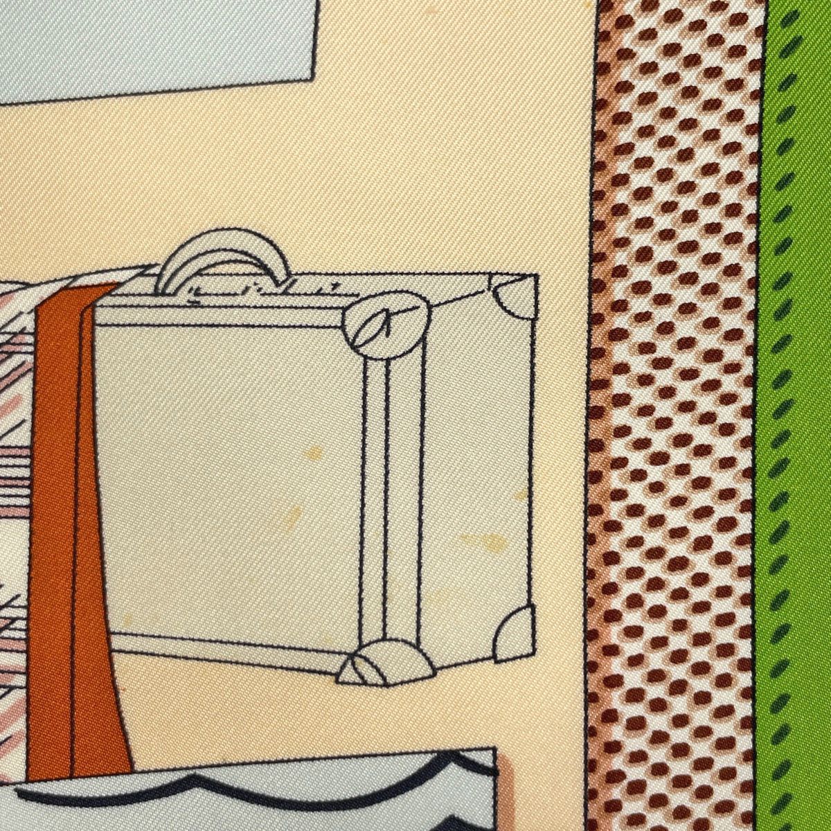 Hermes Carre 90 Elegance Et Confort en Automobile Car Comfort Scarf Silk — view 4