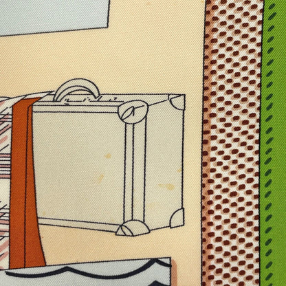 Hermes Carre 90 Elegance Et Confort en Automobile Car Comfort Scarf Silk — view 4