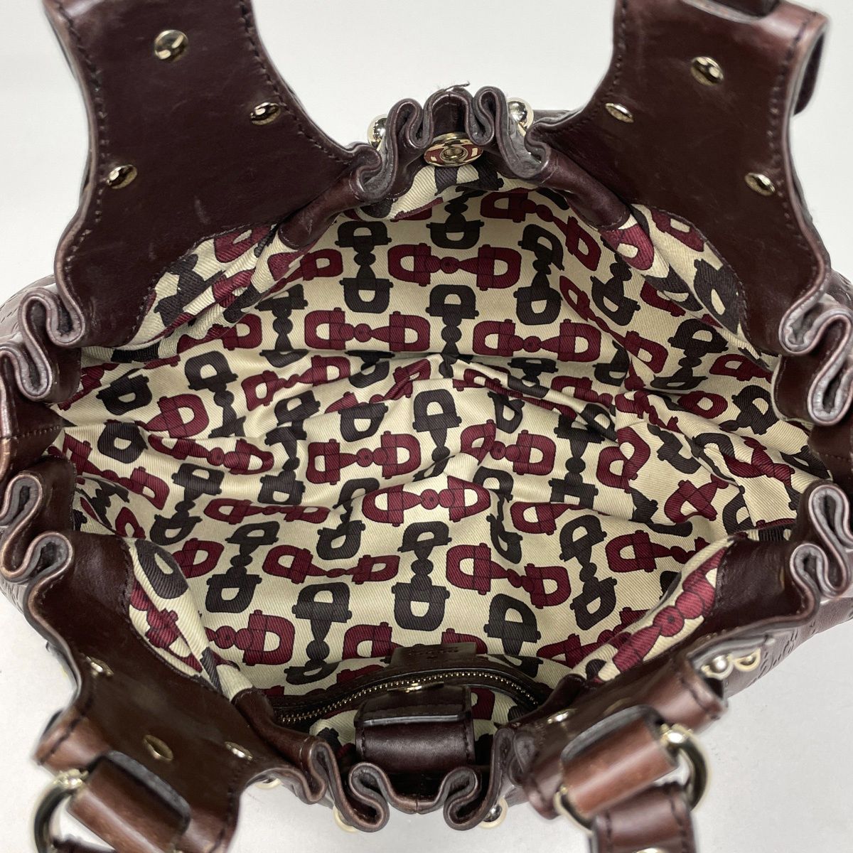 Gucci Shoulder Bag Shimarais Dark Brown — view 7