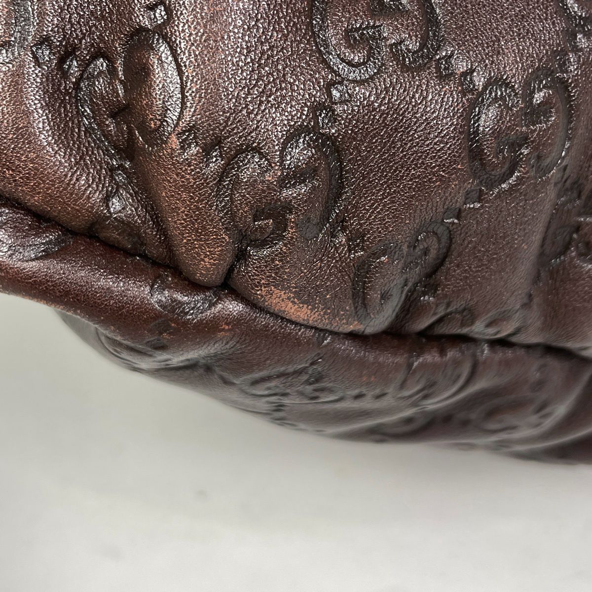 Gucci Shoulder Bag Shimarais Dark Brown — view 3