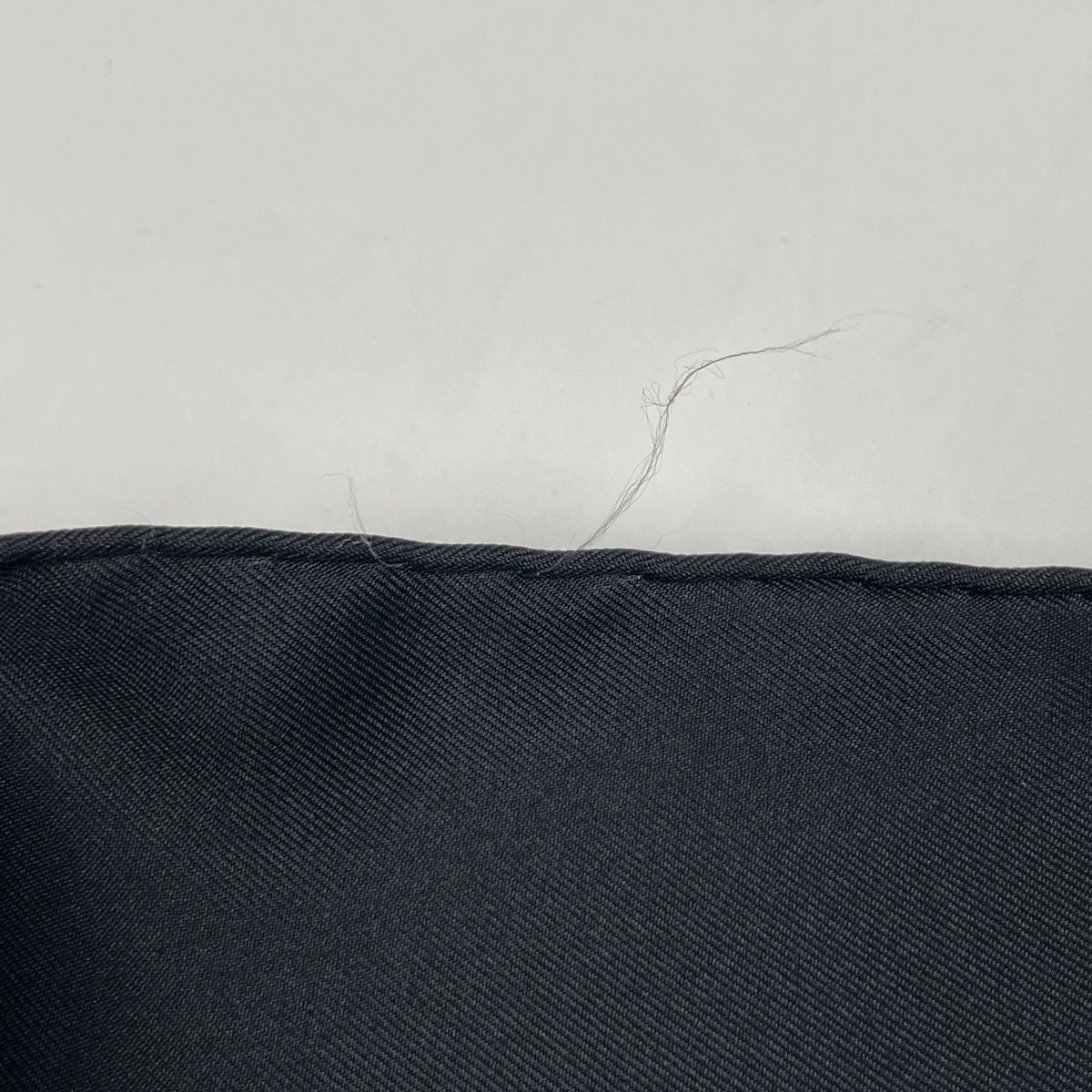 Hermes Carre 90 Au Son du Tam Scarf Silk Black White — view 5