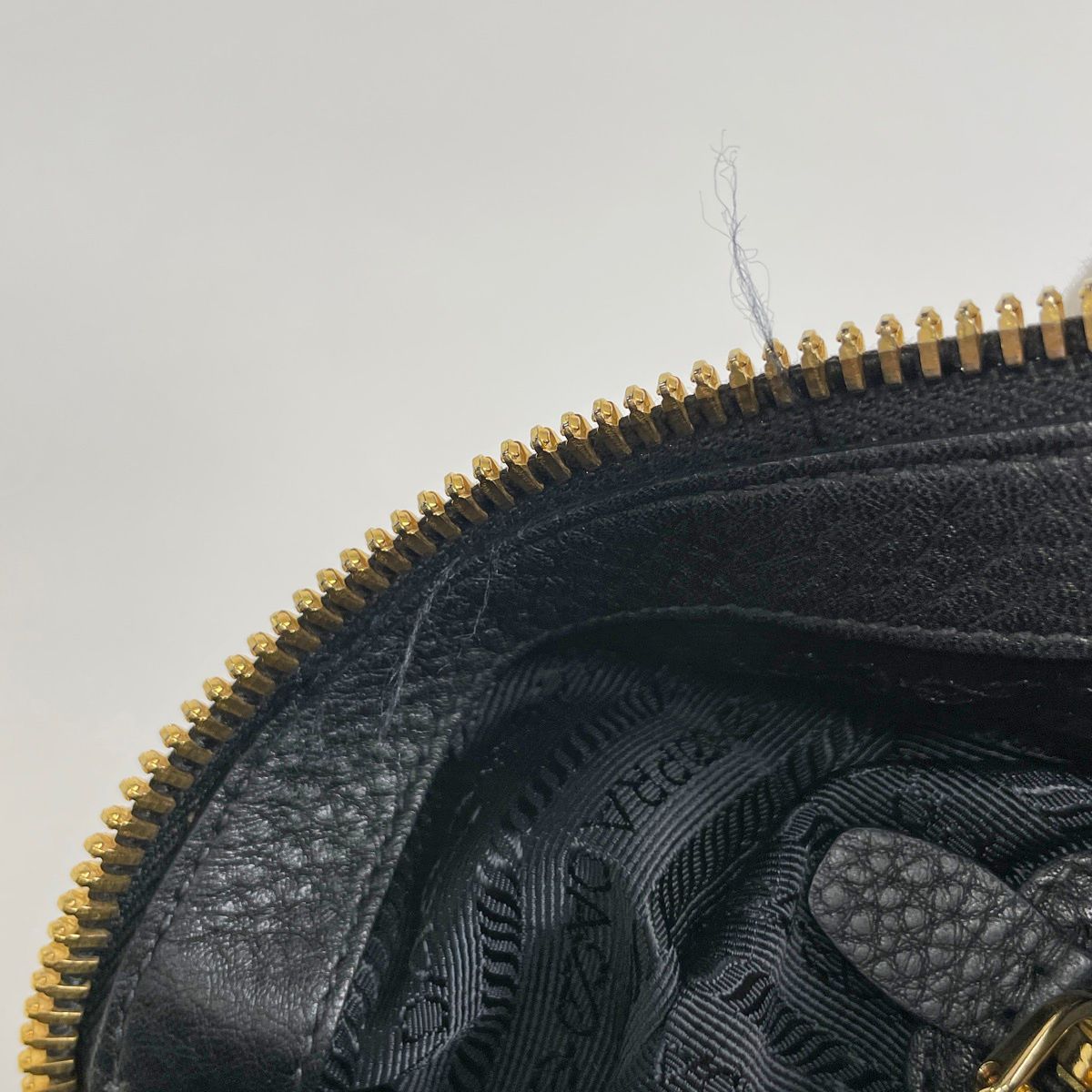 Prada Logo Shoulder Bag Leather Nero — view 7
