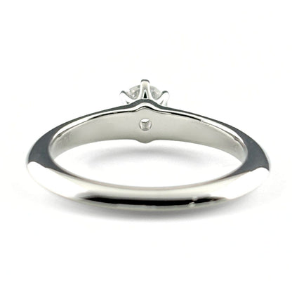 Tiffany & Co Diamond Ring Platinum Solitaire — view 5