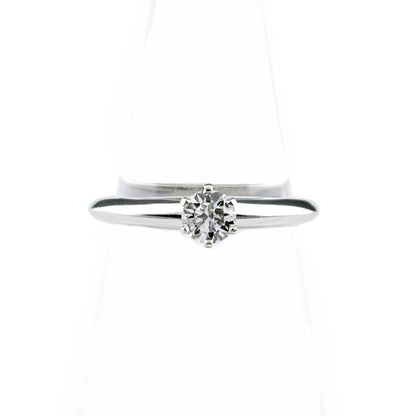 Tiffany & Co Diamond Ring Platinum Solitaire