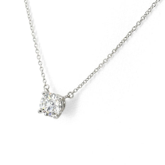 Tiffany & Co Diamond Necklace Platinum Pendant