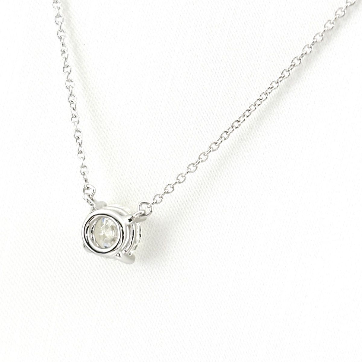 Tiffany & Co Diamond Necklace Platinum Pendant — view 3