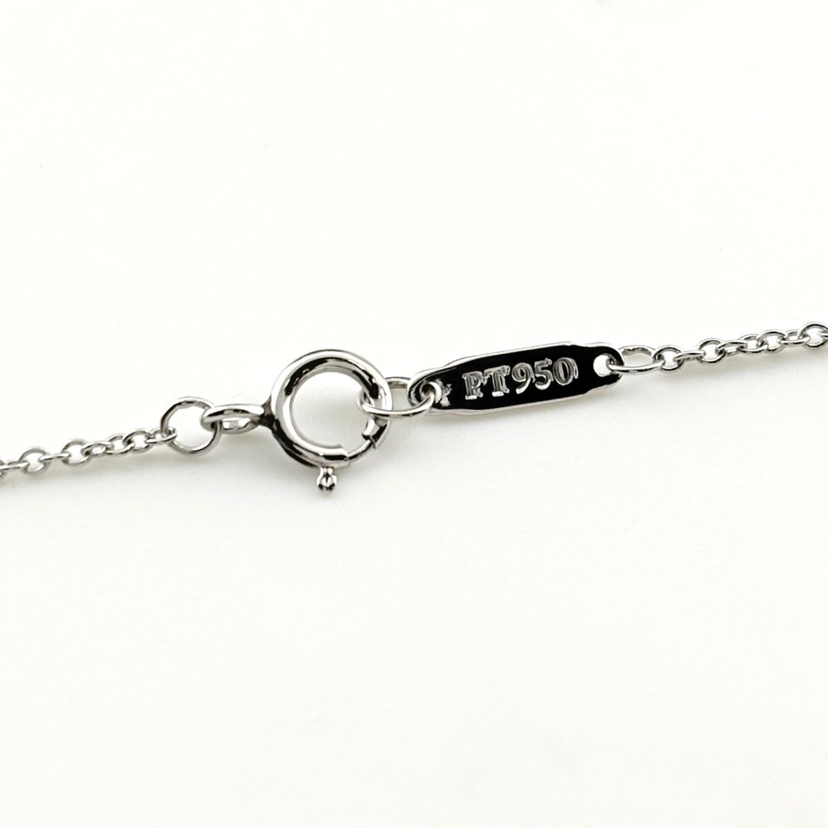 Tiffany & Co Diamond Necklace Platinum Pendant — view 5