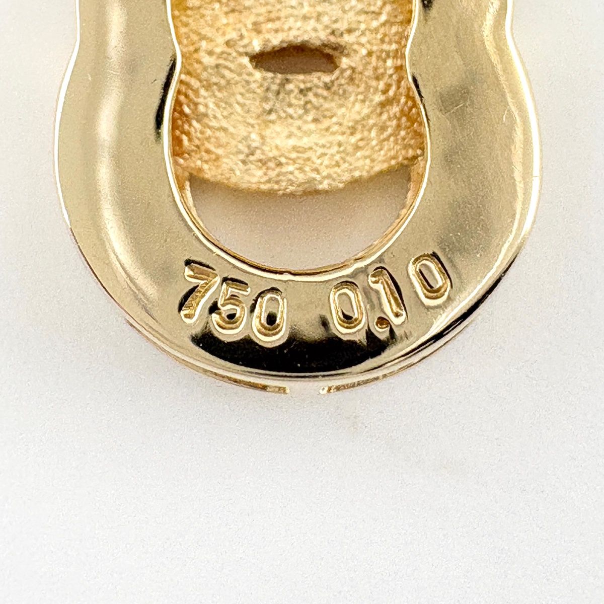 Celine Mere Diamond Necklace YG Yellow Gold Pendant 750 18k — view 2