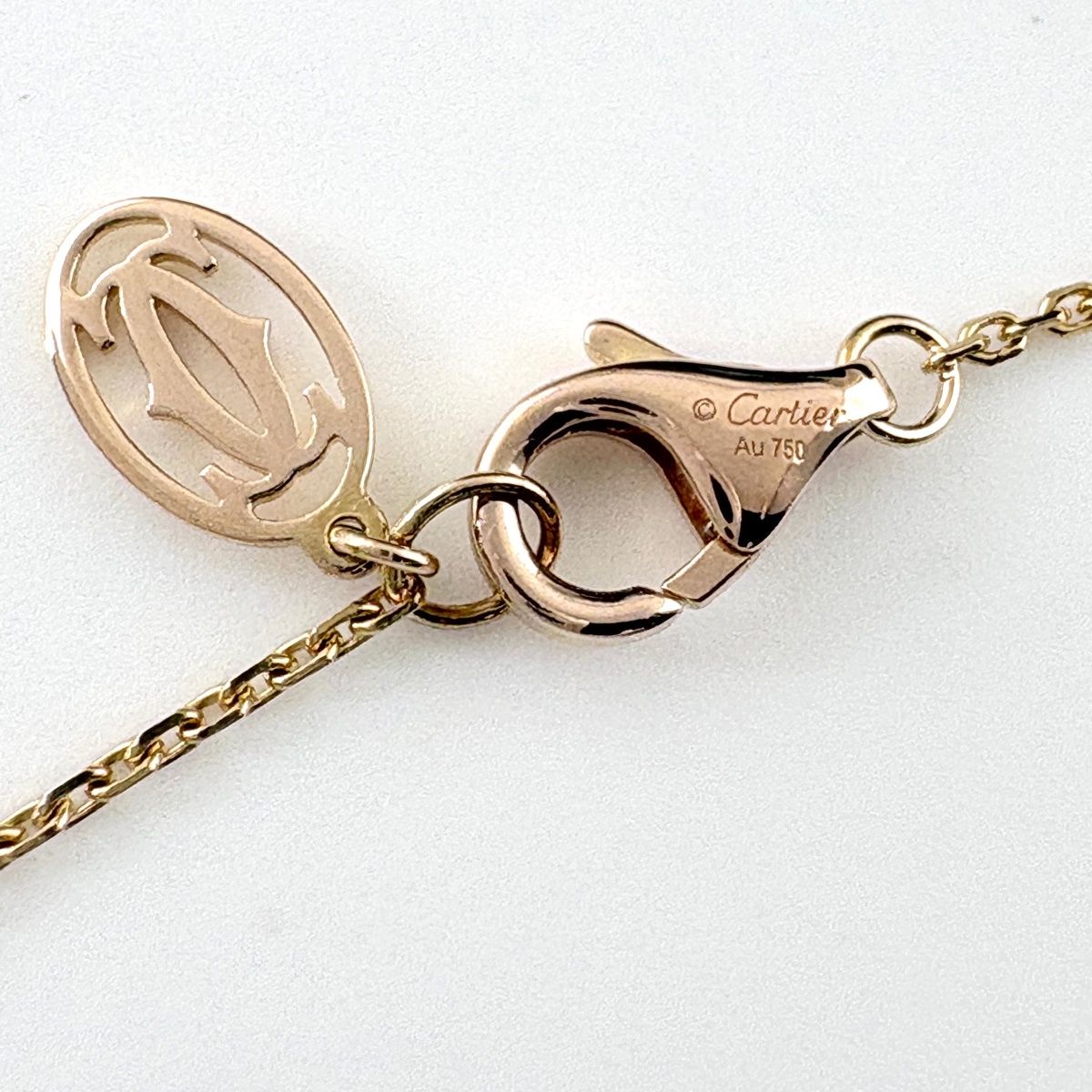 Cartier d'Amour Necklace PG Pink Gold Pendant Diamond XS — view 5