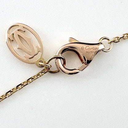 Cartier d'Amour Necklace PG Pink Gold Pendant Diamond XS — view 5