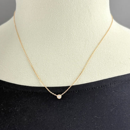 Cartier d'Amour Necklace PG Pink Gold Pendant Diamond XS — view 4