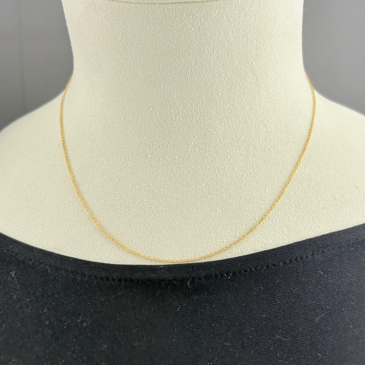 Tiffany & Co Necklace YG Yellow Gold Elsa Peretti — view 3