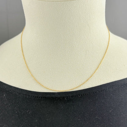 Tiffany & Co Necklace YG Yellow Gold Elsa Peretti — view 3